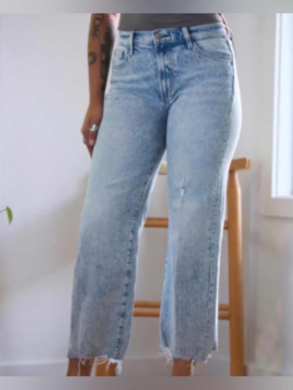 Joe’s Jeans “The Blake” high waist crop jeans